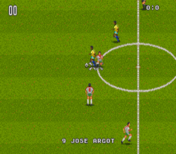 World Trophy Soccer Genesis Screenshot 2