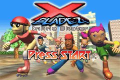 X-Bladez Inline Skater GBA Screenshot Screenshot 1