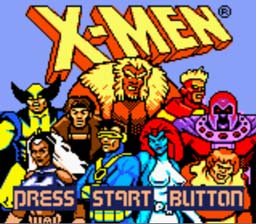 X-Men: Mutant Academy Gameboy Color Screenshot 1