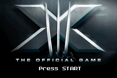 X-Men The Official Game GBA Screenshot Screenshot 1