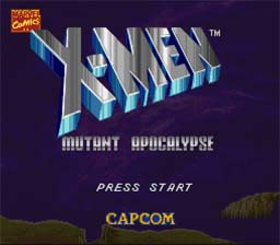 X-Men: Mutant Apocalypse SNES Screenshot Screenshot 1
