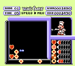 Yoshi's Cookie NES Screenshot 2