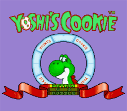 Yoshi's Cookie Super Nintendo Screenshot 1