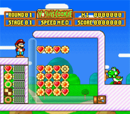 Yoshi's Cookie SNES Screenshot 2