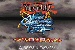 Yu-Gi-Oh! World Championship Tournament 2004 GBA Screenshot Screenshot 1
