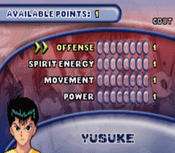 Yu Yu Hakushu Tournament Tactics GBA Screenshot Screenshot 3