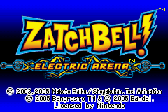 Zatch Bell! Electric Arena screen shot 1 1