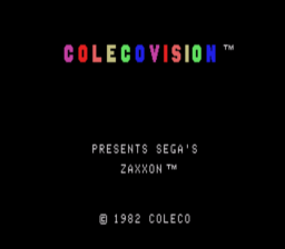 zaxxon colecovision