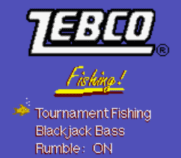 Zebco Fishing! screen shot 1 1