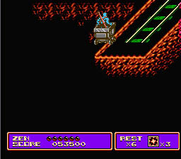 Zen Intergalactic Ninja NES Screenshot 2