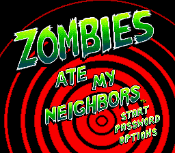 Zombies Ate My Neighbors Sega Genesis Screenshot 1