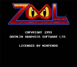 Zool SNES Screenshot 1